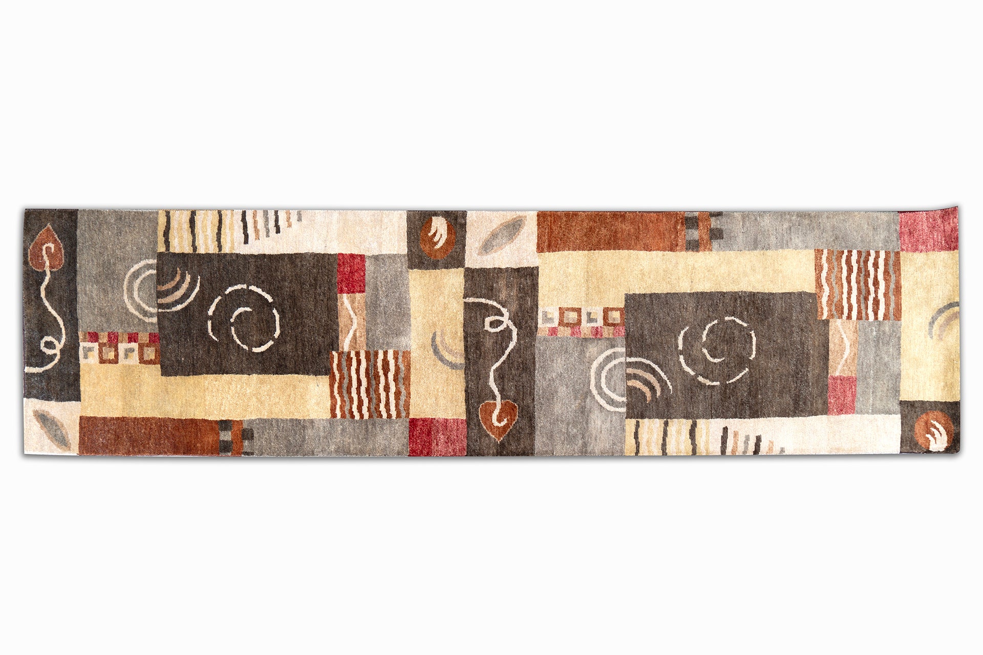 Cascade Hand Knotted Runner rug