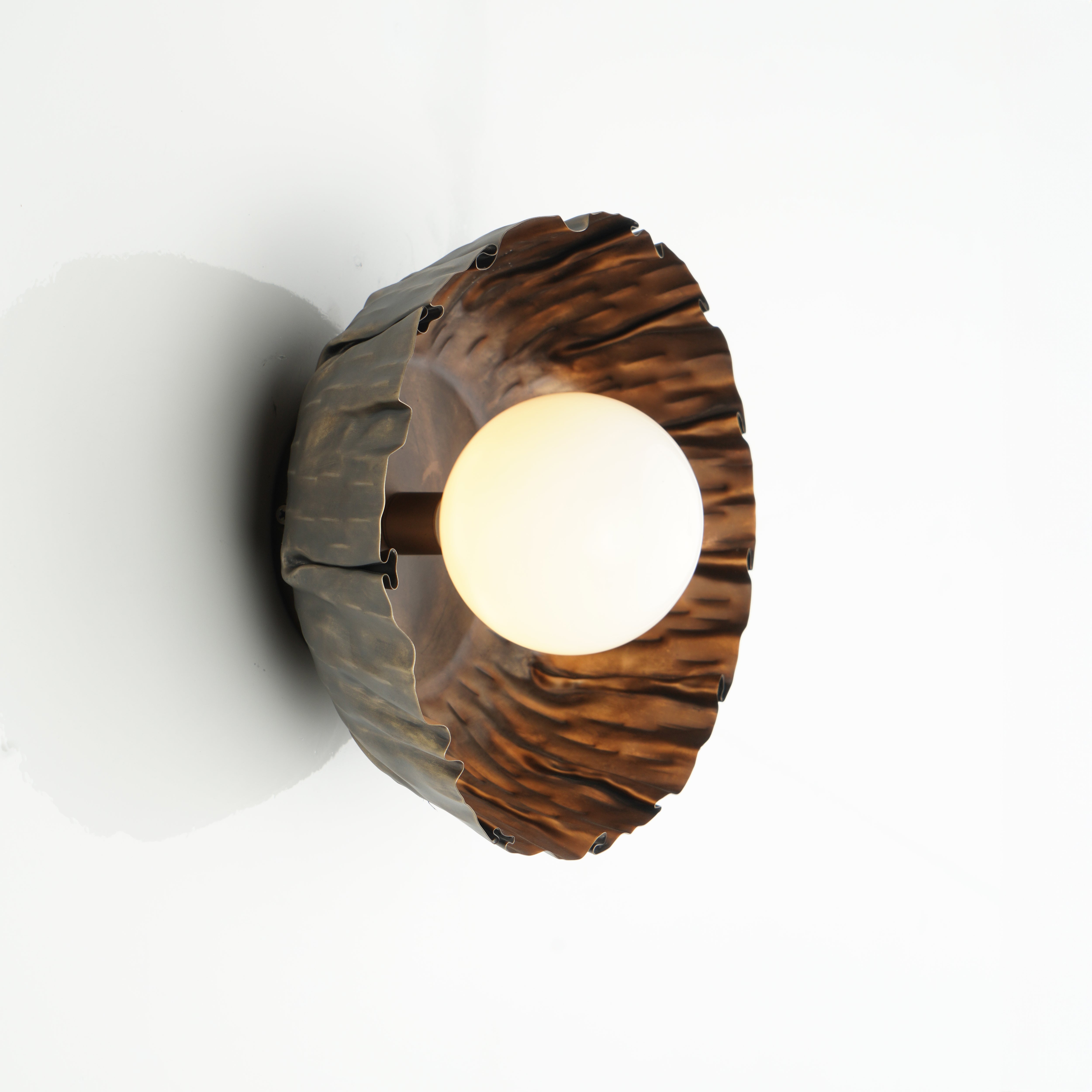 Leonardo Wall Sconce (Bronze) - Hues & Havens