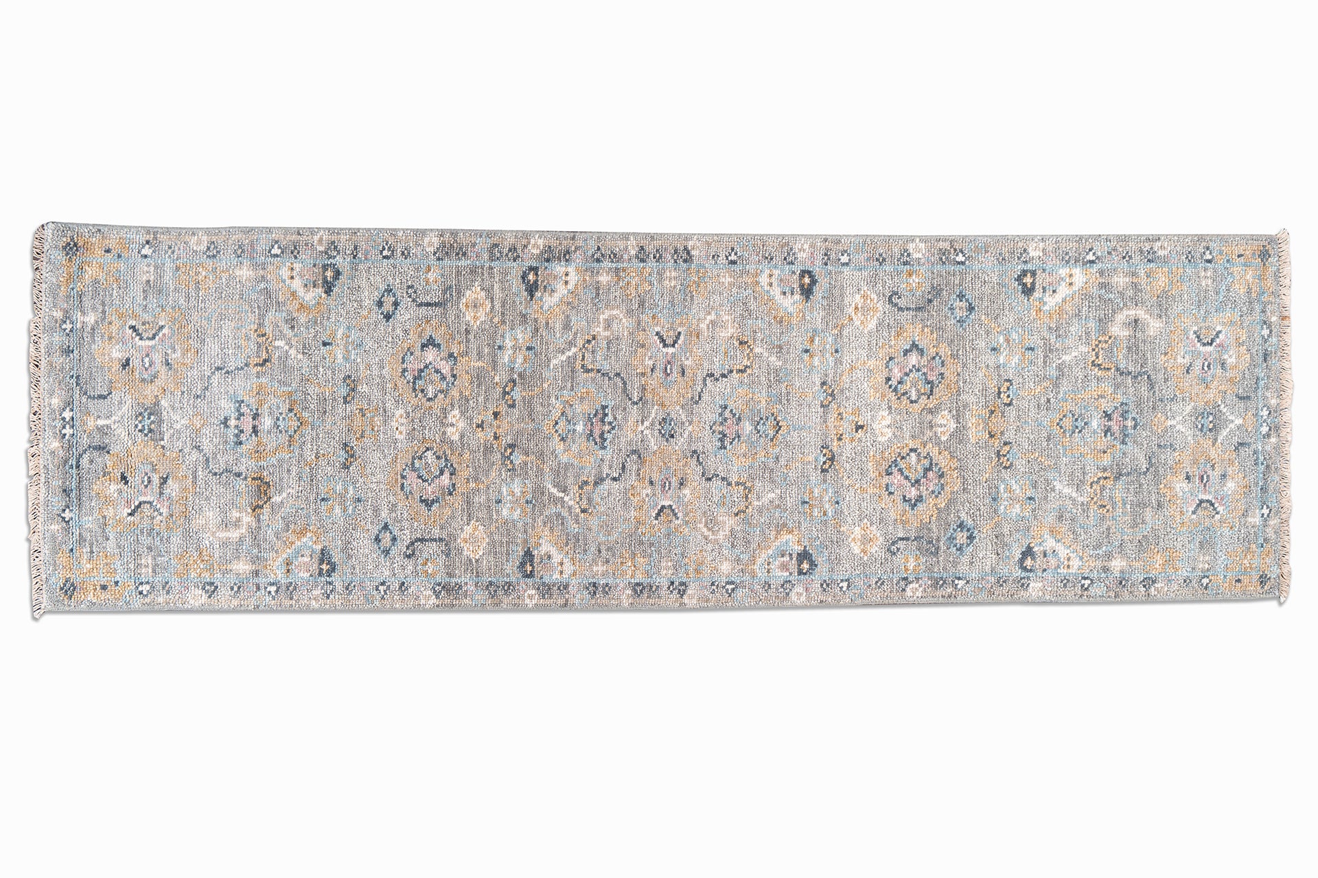 Fiesta Hand Knotted Runner Rug