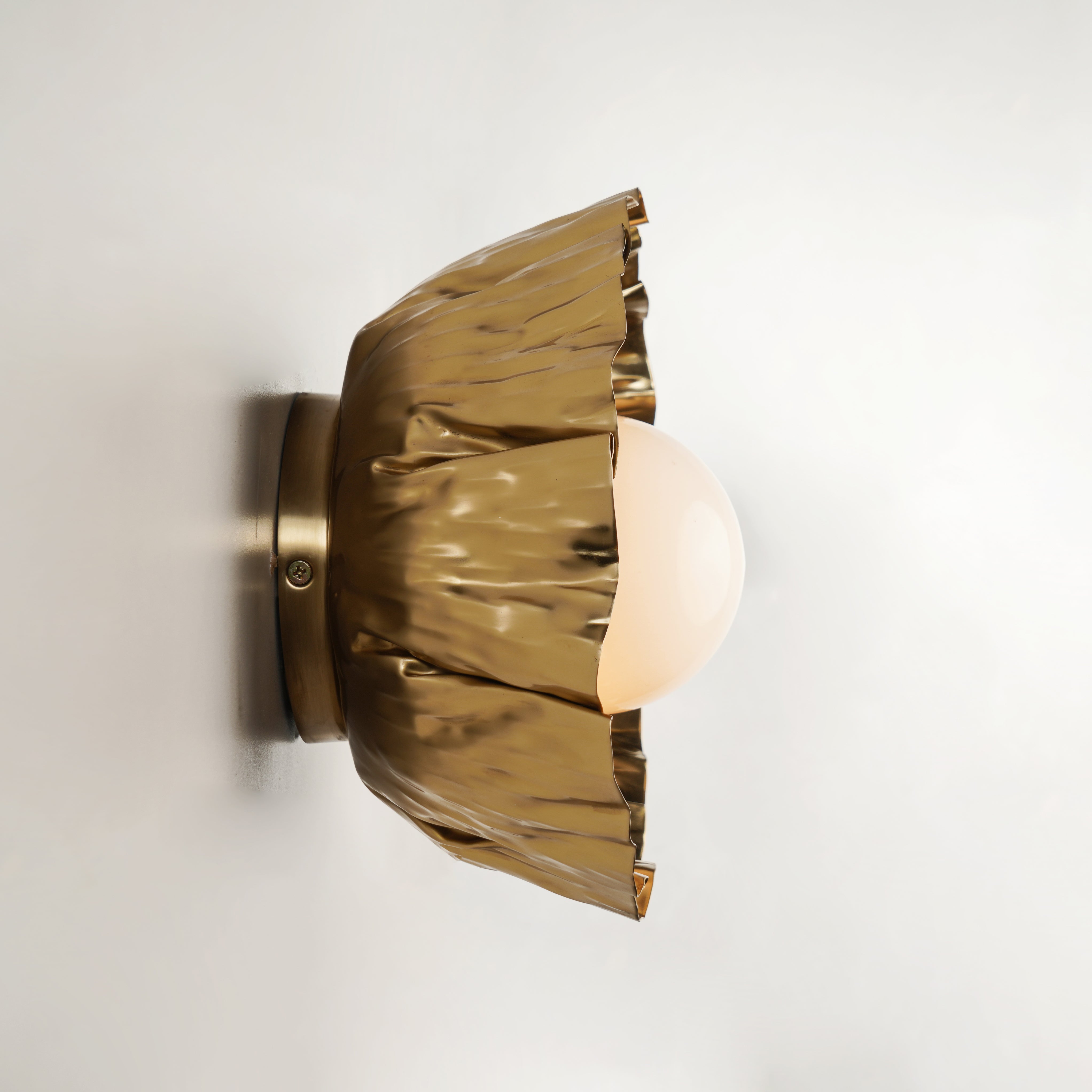 Leonardo Wall Sconce (Gold) - Hues & Havens