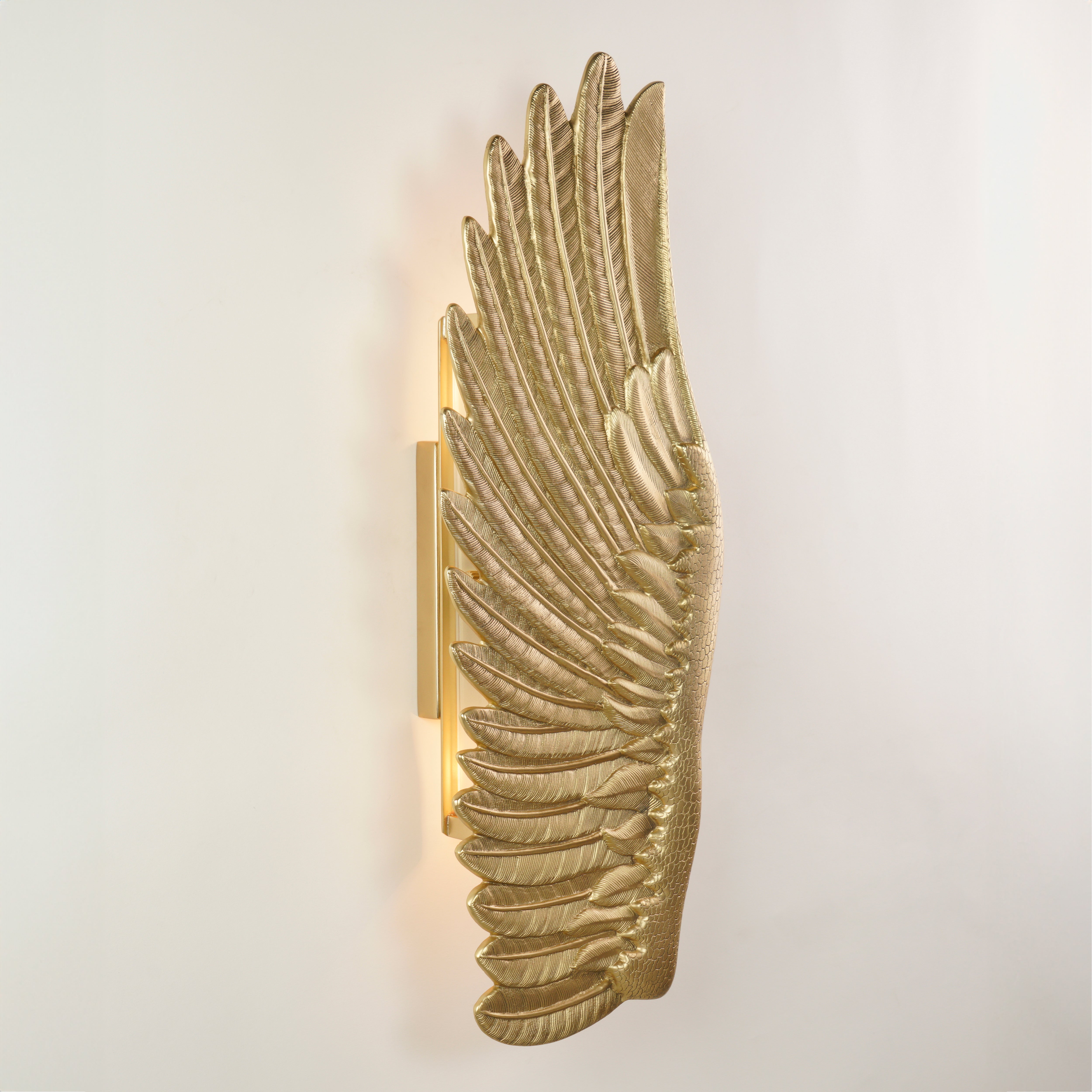 Ariel Wing Wall Sconce (Left) - Hues & Havens