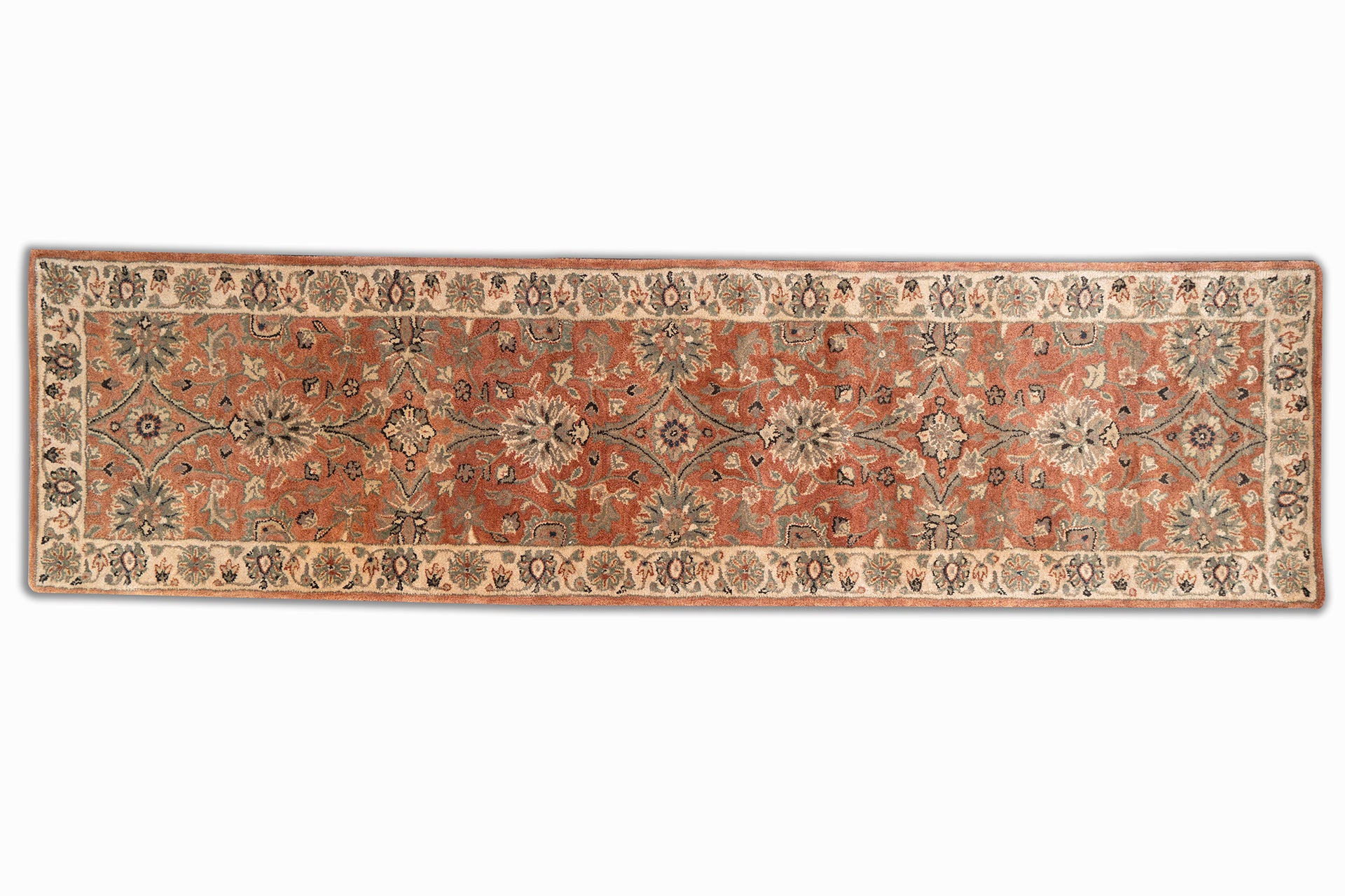 Persian Bloom Hand Tufted Runner rug