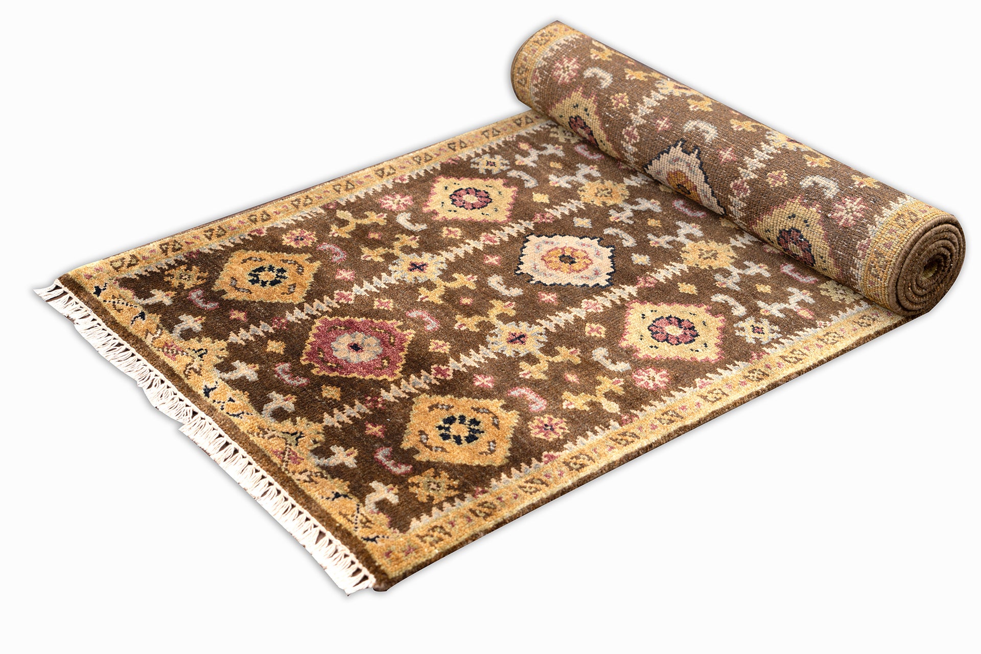 Regal Hand Knotted Runner Rug