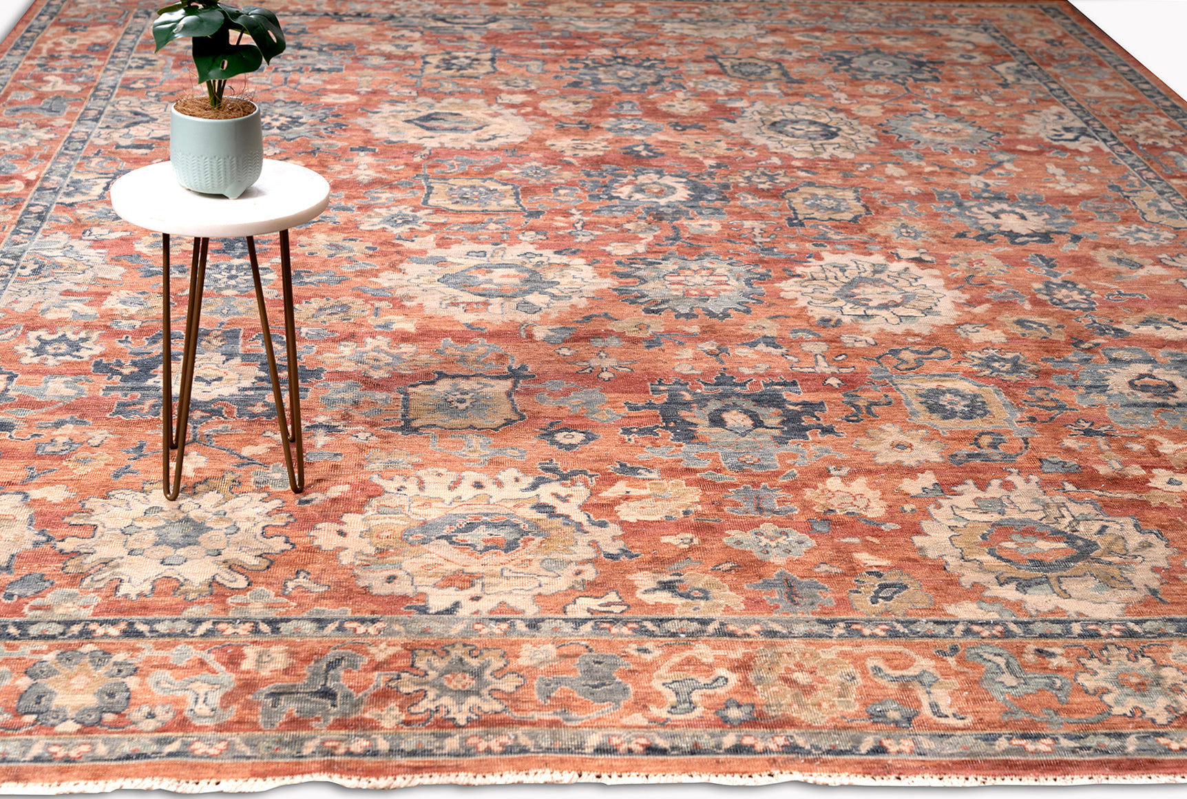 beautiful-red-floral-rug-on-floor