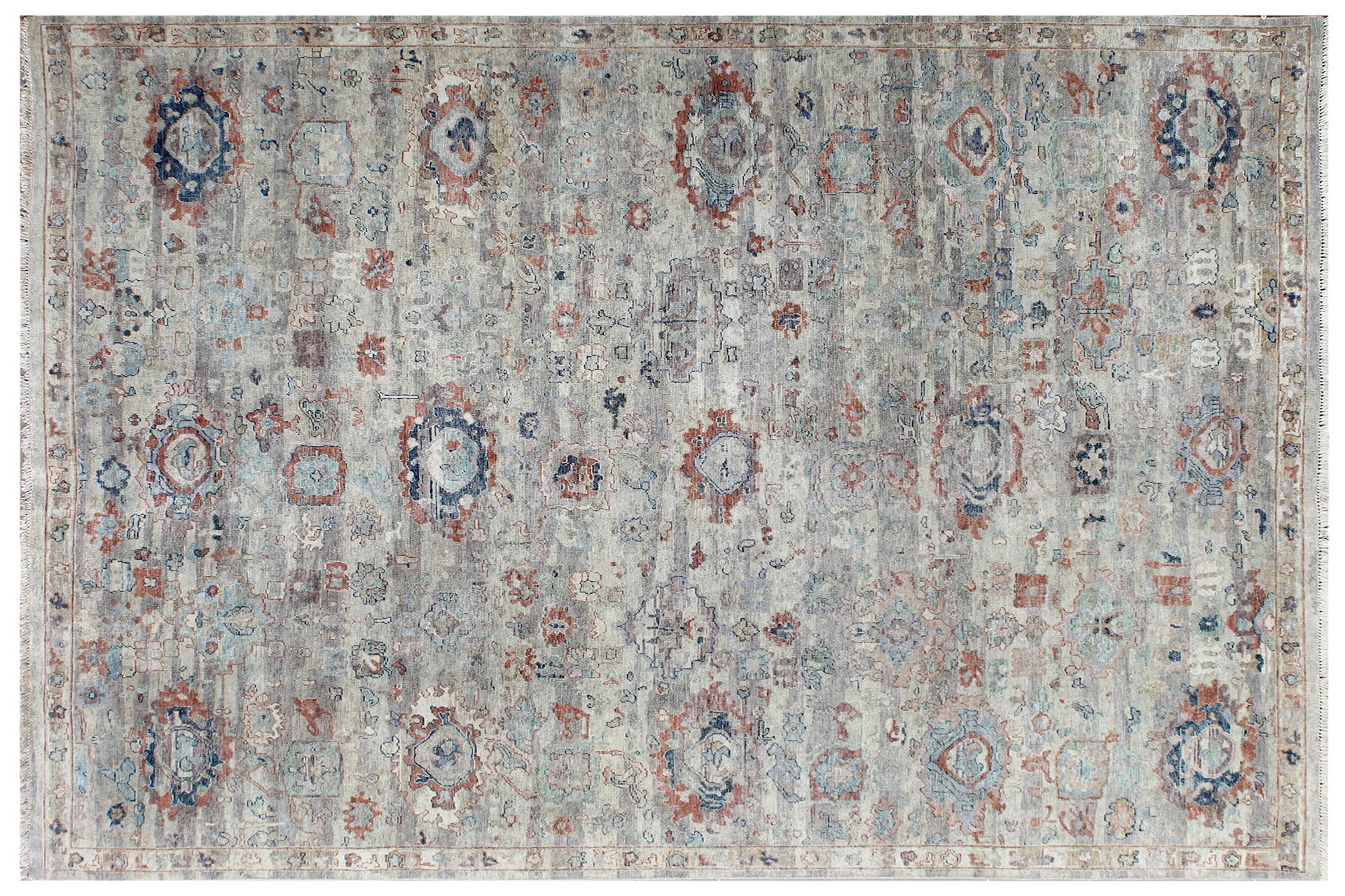 Eclectic Hand Knotted Area Rug