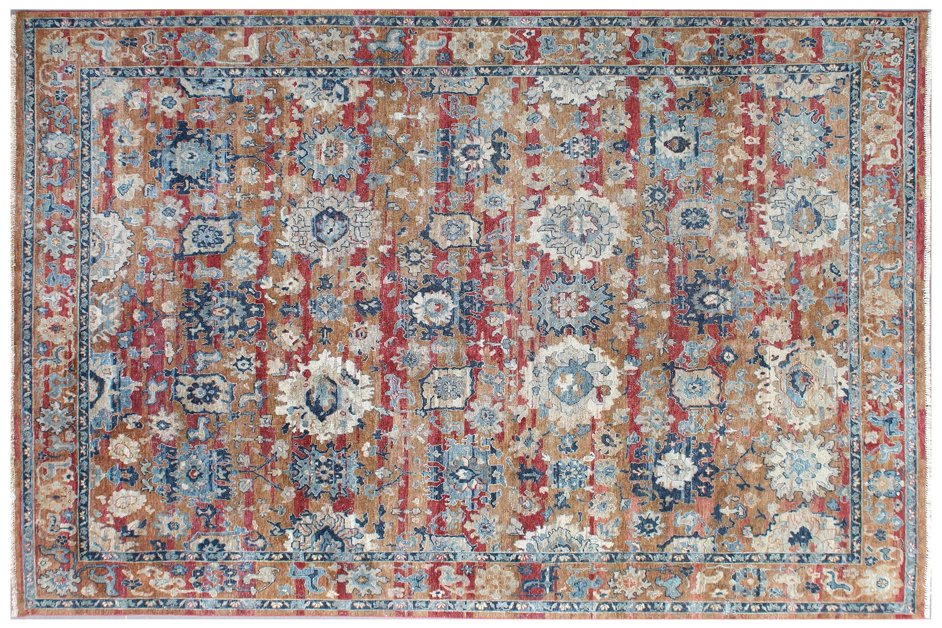 Enchanted Floral Hand Knotted Wool Rug