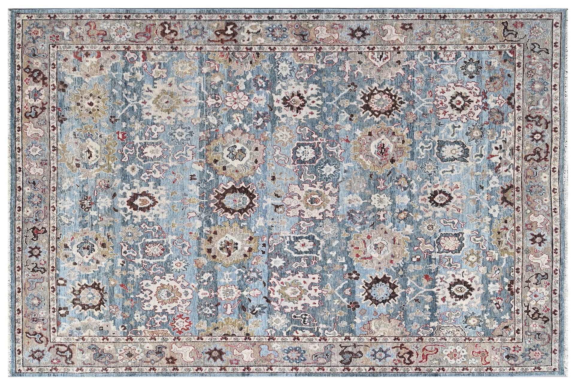 Mystical Hand Knotted Area Rug