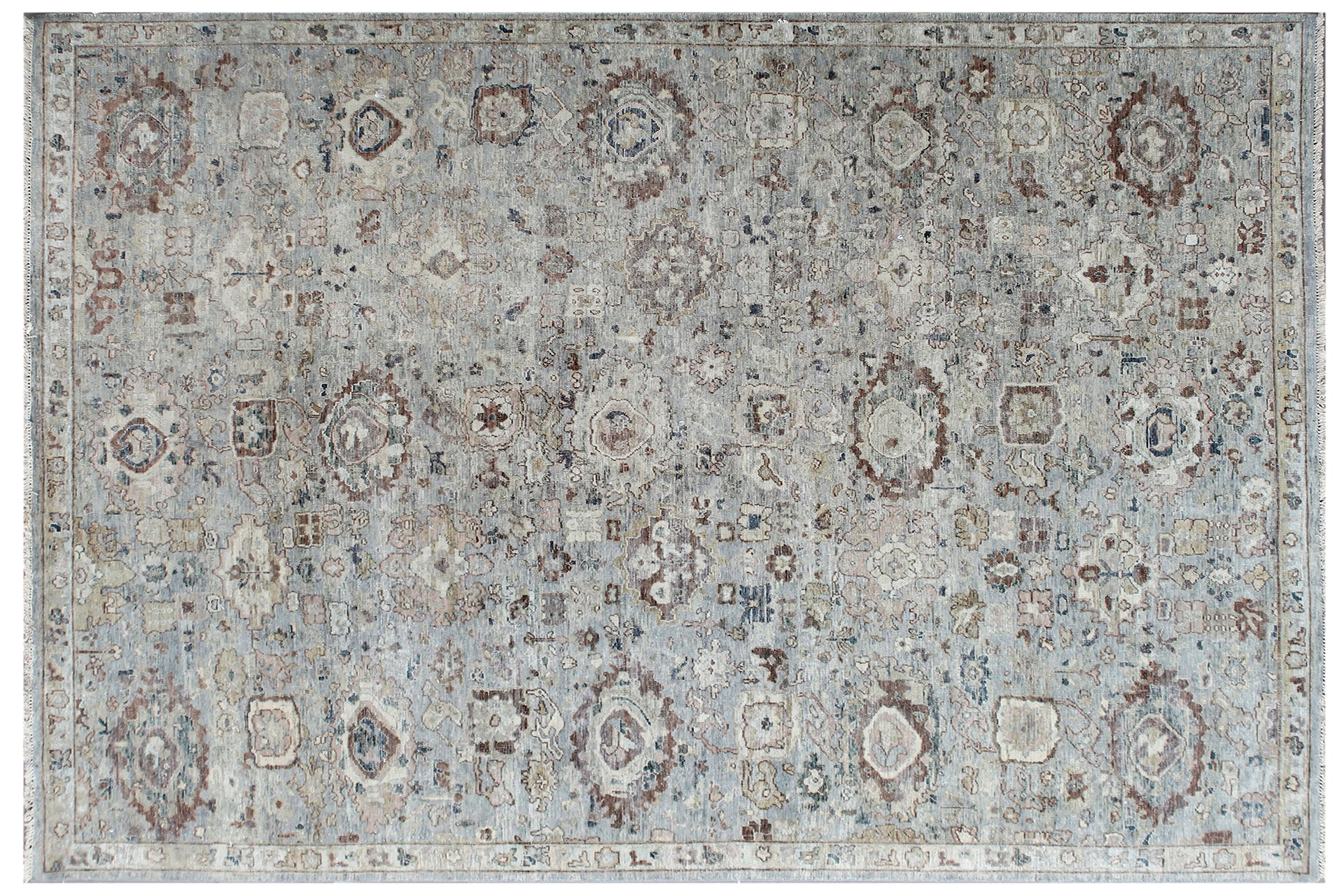 Paisley Hand Knotted Wool Rug