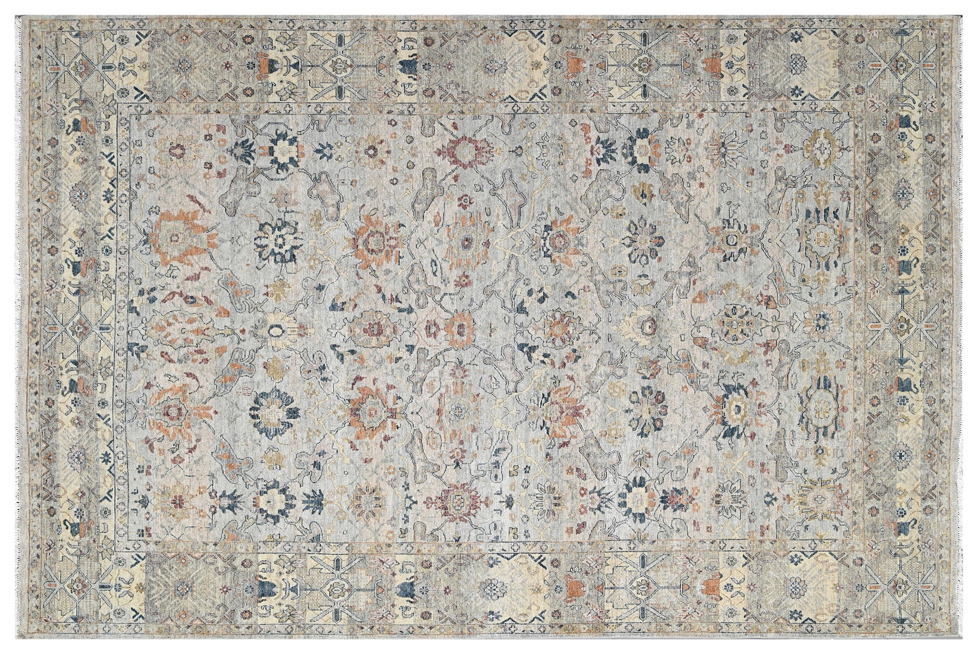 Petal Tapestry Hand Knotted Area Rug